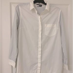 Button-down with stripes 🦓